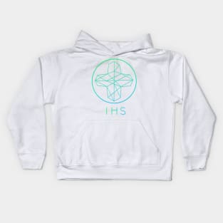 Religious cross symbol illustration Kids Hoodie